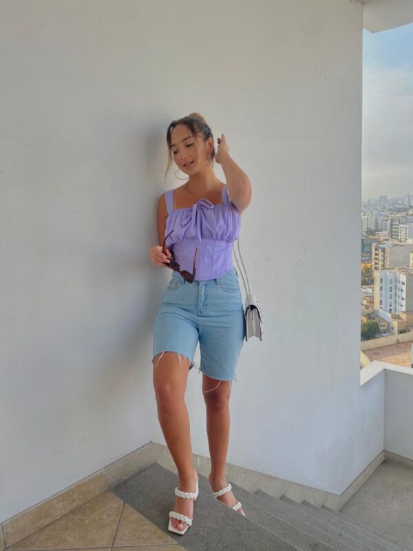 blusas corset de moda